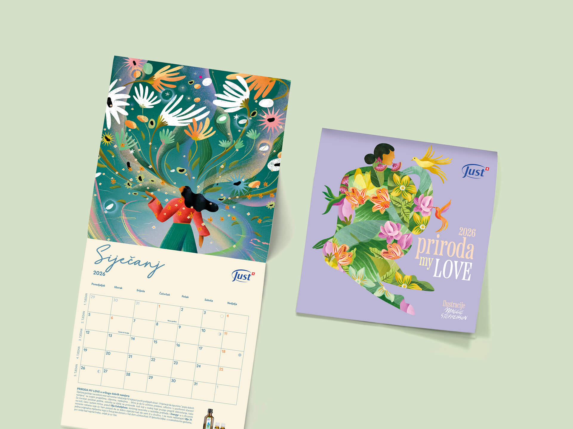 Kalendar Just za 2026. g.